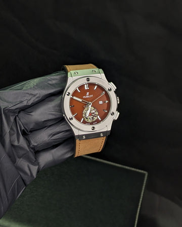 HUB Golden Dial Skeleton