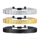 RYLO Hematite Arrows Bracelets