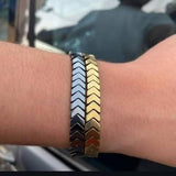 RYLO Hematite Arrows Bracelets