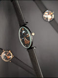Quartz Roman Numerals Slim Dial Wrist Watch