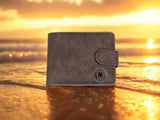 Premium Quality M Button Wallet Mate Material