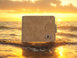 Premium Quality M Button Wallet Mate Material