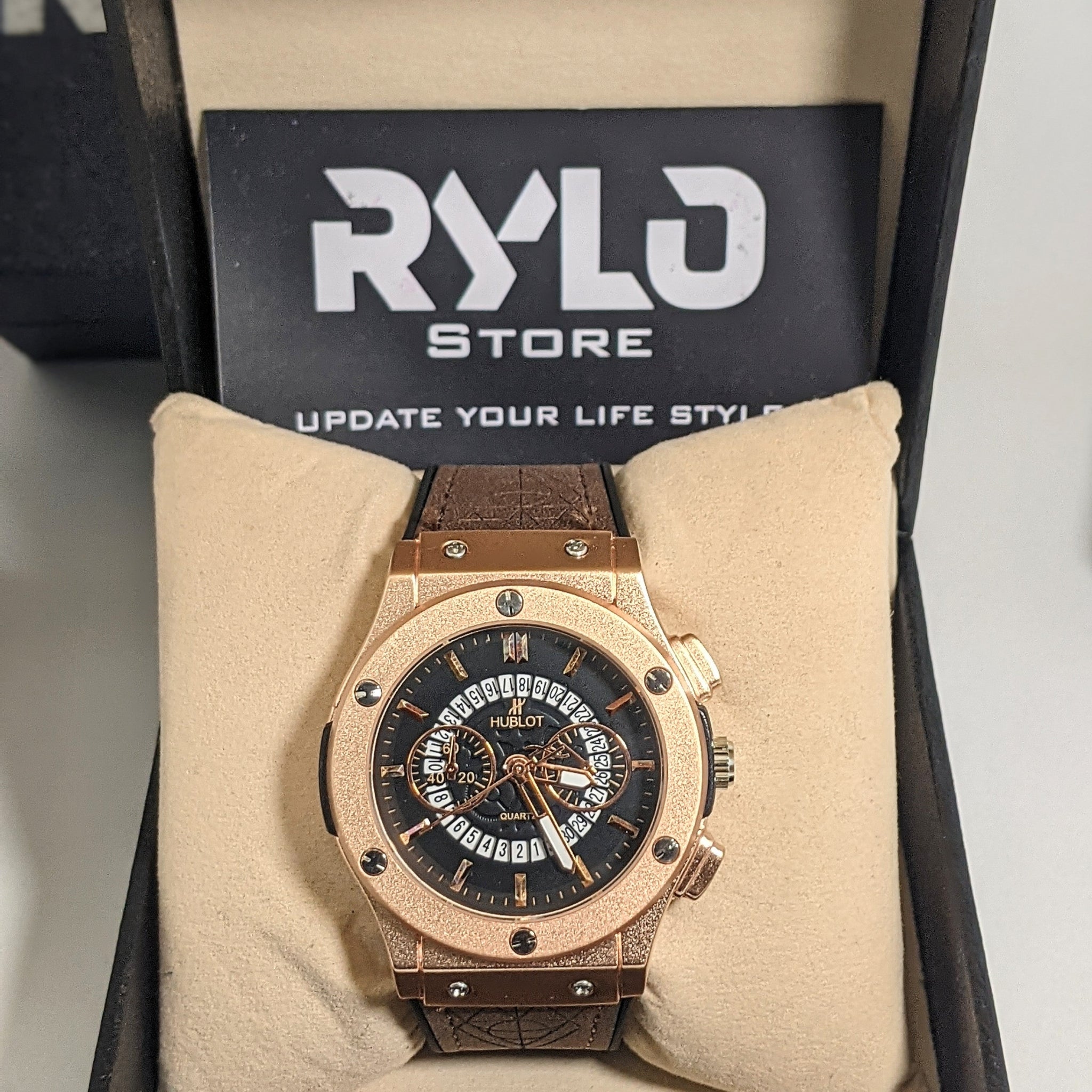 Hublot BigBang Stainless Steel Dial Model  (Brown)