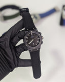 HUB Black Classic Dial (Leather Strap)