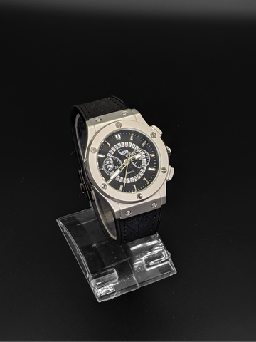 HUB Black Skeleton Dial (Mate Strap)