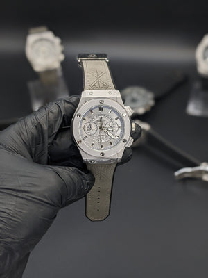 HUB Silver Skeleton Dial (Mate Strap)
