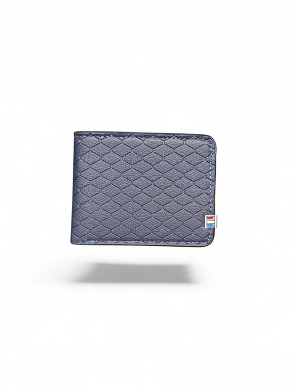 Blue Imported Quality Leather Wallet
