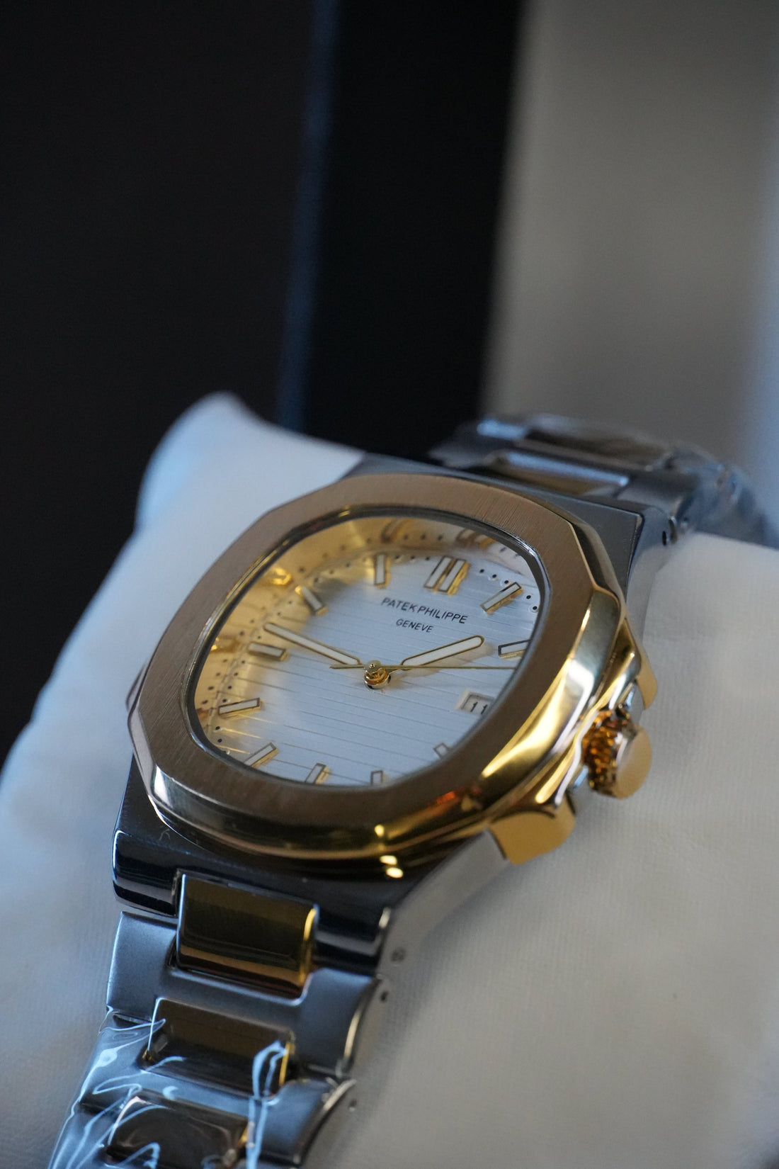 Patek Philippe Geneve with Two-Tone Design