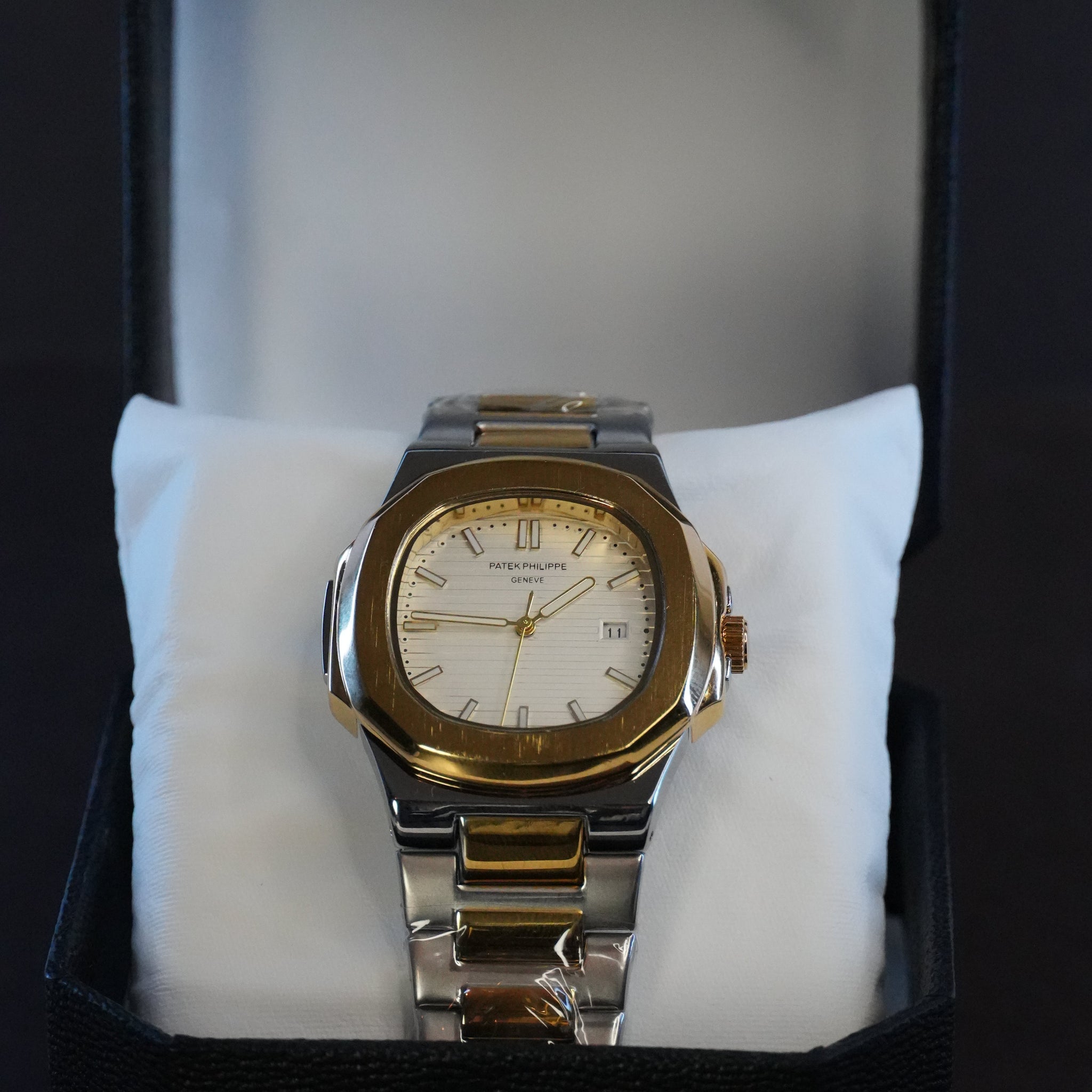 Patek Philippe Geneve with Two-Tone Design