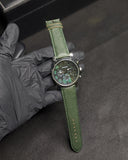 Wonder Classic Sports Dial Watch with Leather Straps