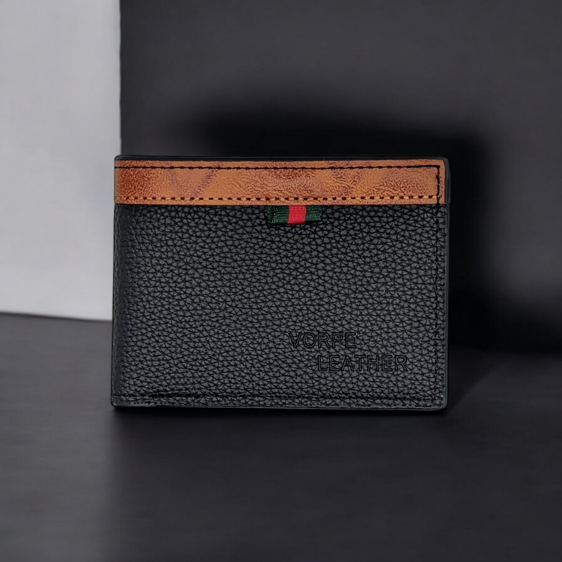 RYLO One-Line Leather Wallet & Card Holder